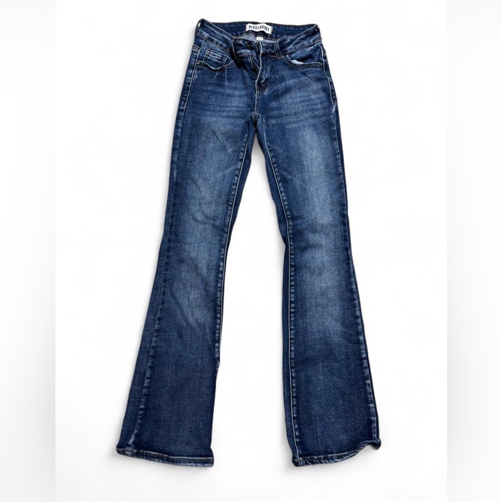Disclosure flare jeans - dark wash. Size 0/24